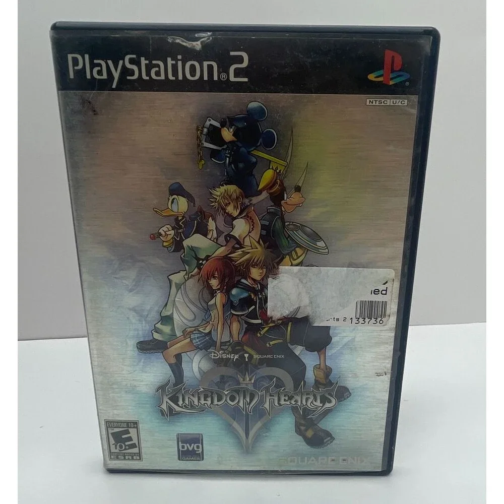 Kingdom Hearts II 2 PS2 Square Enix RPG (PlayStation 2, 2006) No Manual